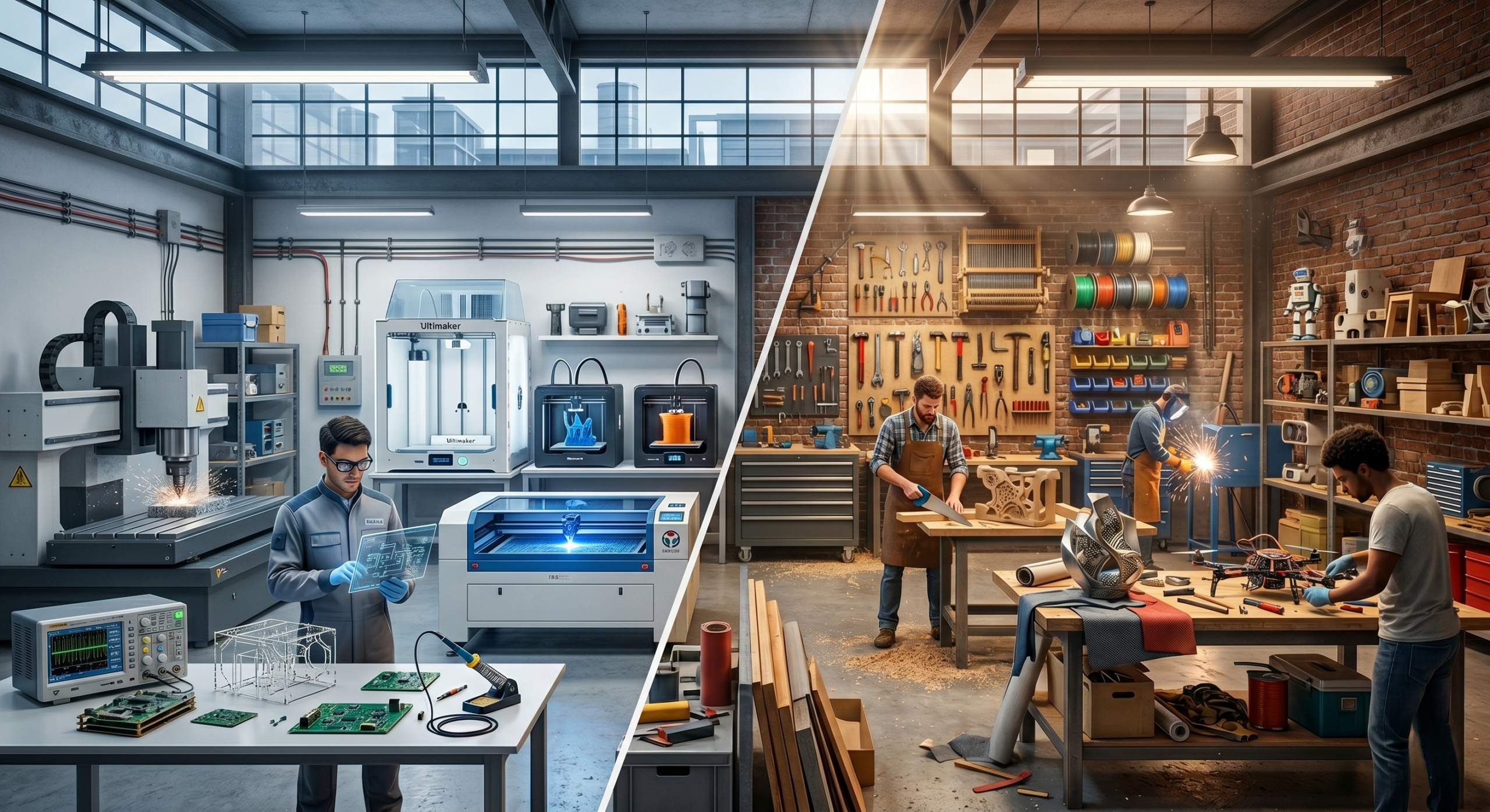 Fab Lab vs. Makerspace What’s the Difference and Why It Matters